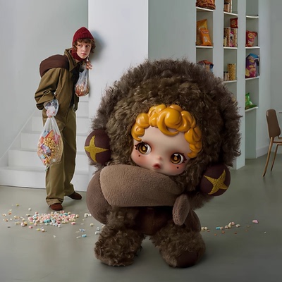 不眠剧场系列毛绒公仔挂件盲盒