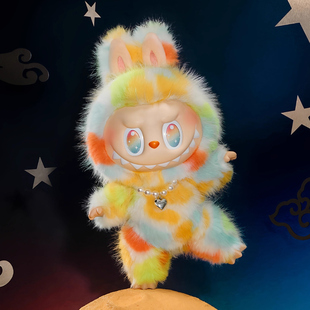 泡泡玛特THE MONSTERS前方高能ROCK THE UNIVERSE 搪胶毛绒公仔