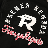 born 标志黑色教练夹克外套 BXR经典 raised