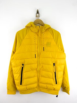 L码 cookies 蛋黄色 排骨服 厚棉衣 帽衫