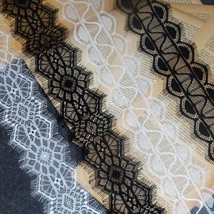 宽8厘米精美出口睫毛蕾丝花边服装 饰饰品辅料 材料 DIY肩带腰带装