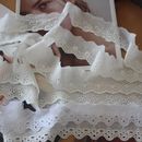 单边小条棉布棉线刺绣蕾丝花边服装 DIY领边衣服辅料 拼接装 饰材料