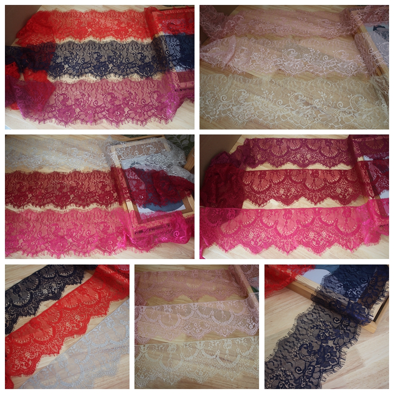 特价清仓 彩色睫毛蕾丝花边服装拼接缝纫拼接材料DIY裙边装饰材料