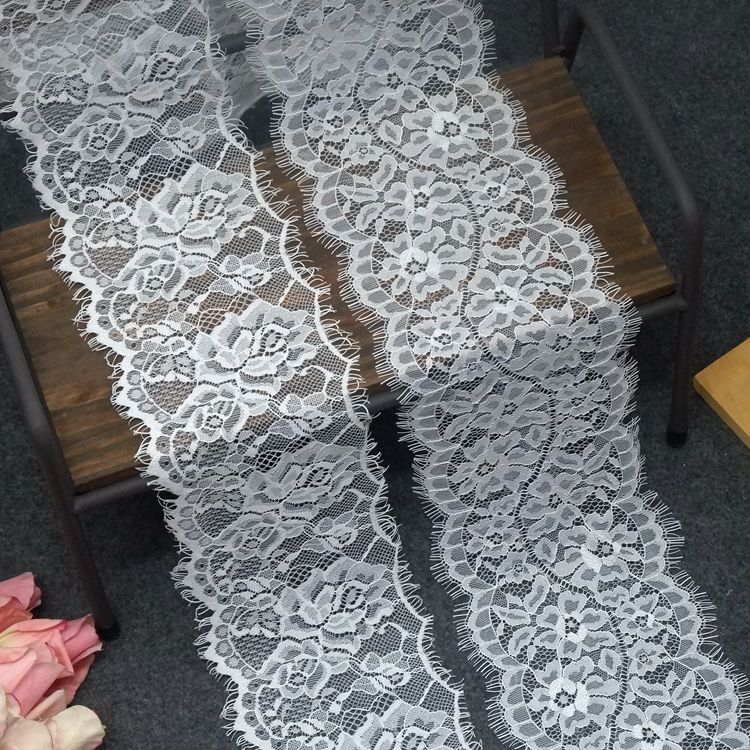 满额包邮 宽13CM 精致玫瑰睫毛蕾丝花边 手工diy服饰头饰辅料材料