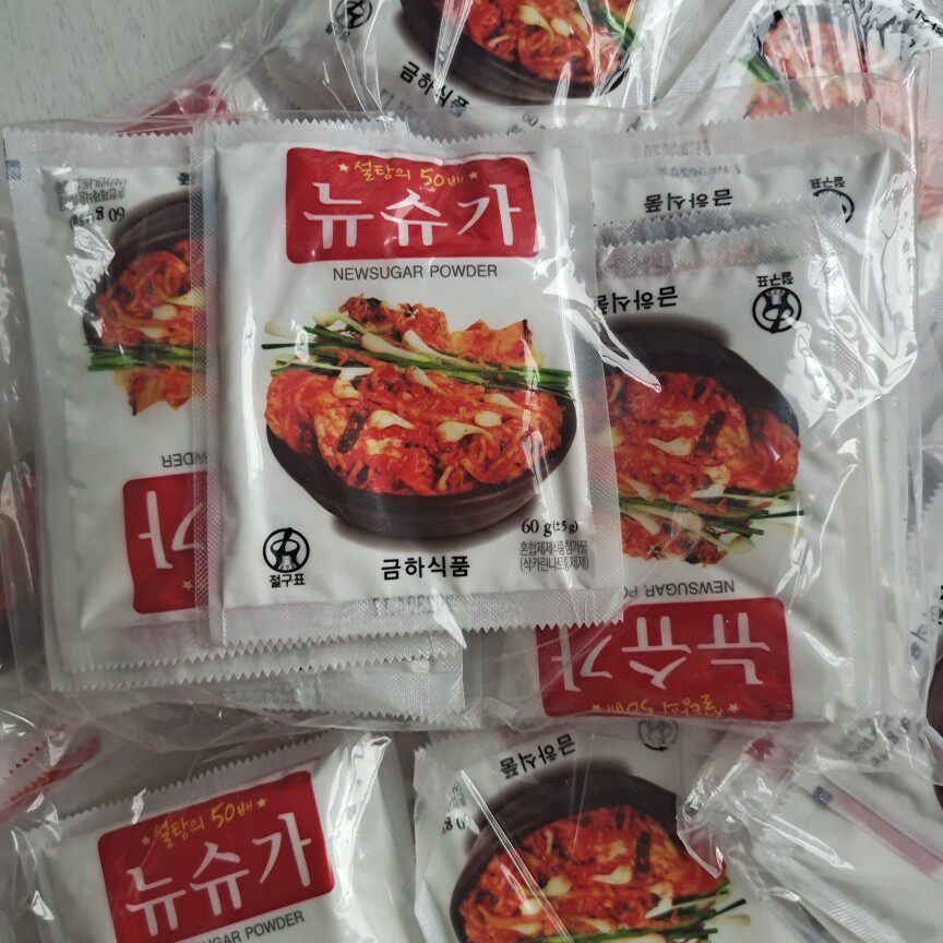 进口虎牌甜蜜素食品用甜味剂 韩国糖精腌制泡菜60g*20包 糖精粉