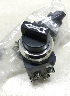 控制按钮旋钮开关TSS-25 SS-30台湾款4脚2档3档选择开孔25mm30mm