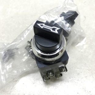 控制按钮旋钮开关TSS-25 SS-30台湾款4脚2档3档选择开孔25mm30mm