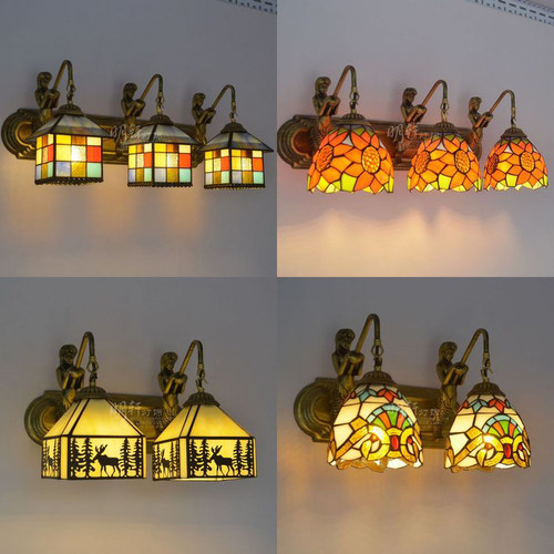 帝凡尼镜前欧式风led浴室壁灯