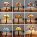 欧美式 饰结婚床头书房浪漫卧室氛围灯 创意调光复古贝壳台灯现代装