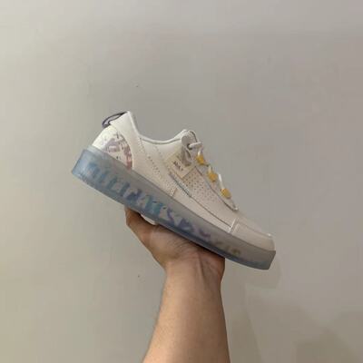 安踏果冻stash21透明小白鞋女