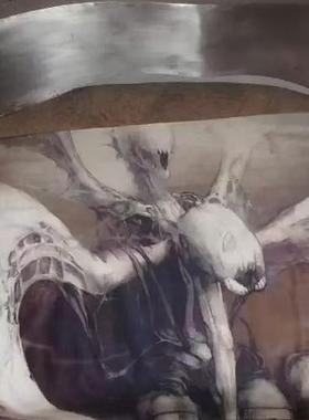 【AGD】WrongSolution“肢解恶魔”异形系列原创印花纯棉浴巾