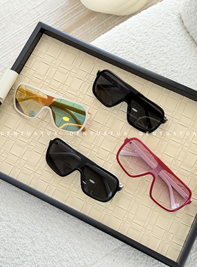 DENTUATUA “赛博辣妹风”！26ss 骑行护目镜遮阳太阳眼镜墨镜 女