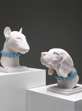 创意狗狗头装饰品摆件