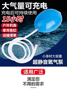 氧气泵增氧泵充电USB鱼桶氧气泵大气量便捷充氧泵垂钓户外两用