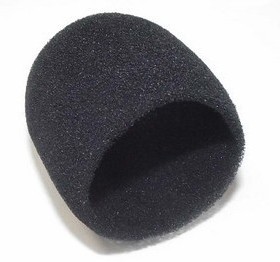 无线话筒网罩海绵 麦克风网头内胆 黑色BBS U666B GS 868 898 890