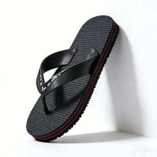 夏季男拖鞋厚底增高韩版潮流人字拖男学生夹脚沙滩休闲凉拖鞋