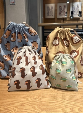 Ndht印名超薄收纳套装防水抽绳束口袋防潮防水可机洗大容量四件套