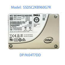 Intel 戴尔S4500 960G 2.5 SATA 固态硬盘SSDSC2KB960G7R 04T7DD