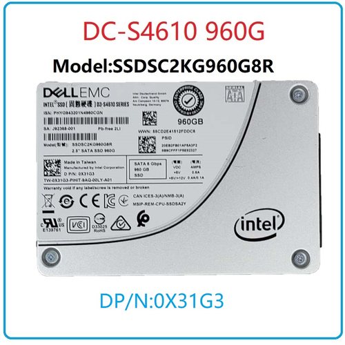 英特尔2.5寸960GSATA服务器硬盘