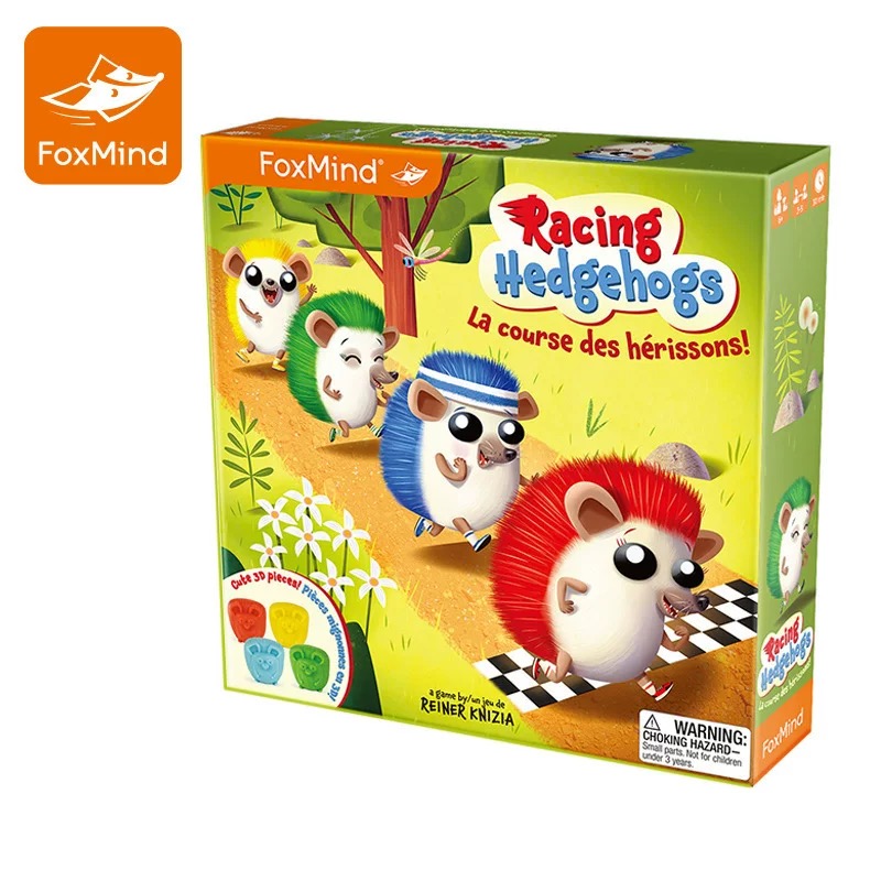 正版foxmind刺猬总动员桌游儿童财商思维训练玩具益智游戏6岁+