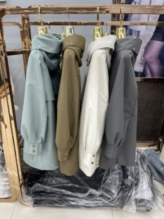 单买皮草大衣外皮 短款 派克服外壳女2025新款 定做可拆卸替换冬韩版