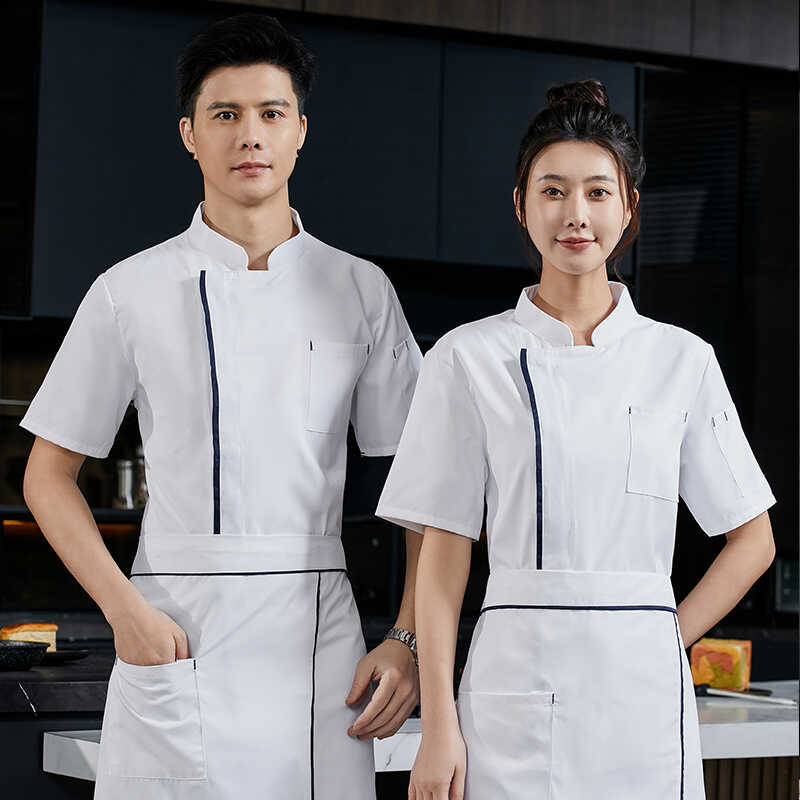 烘焙后厨房酒店蛋糕工作服男女