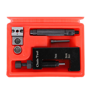 摩托车油封链条截链器拆链器打孔链扣安装专用工具铆链器膨胀扩i.