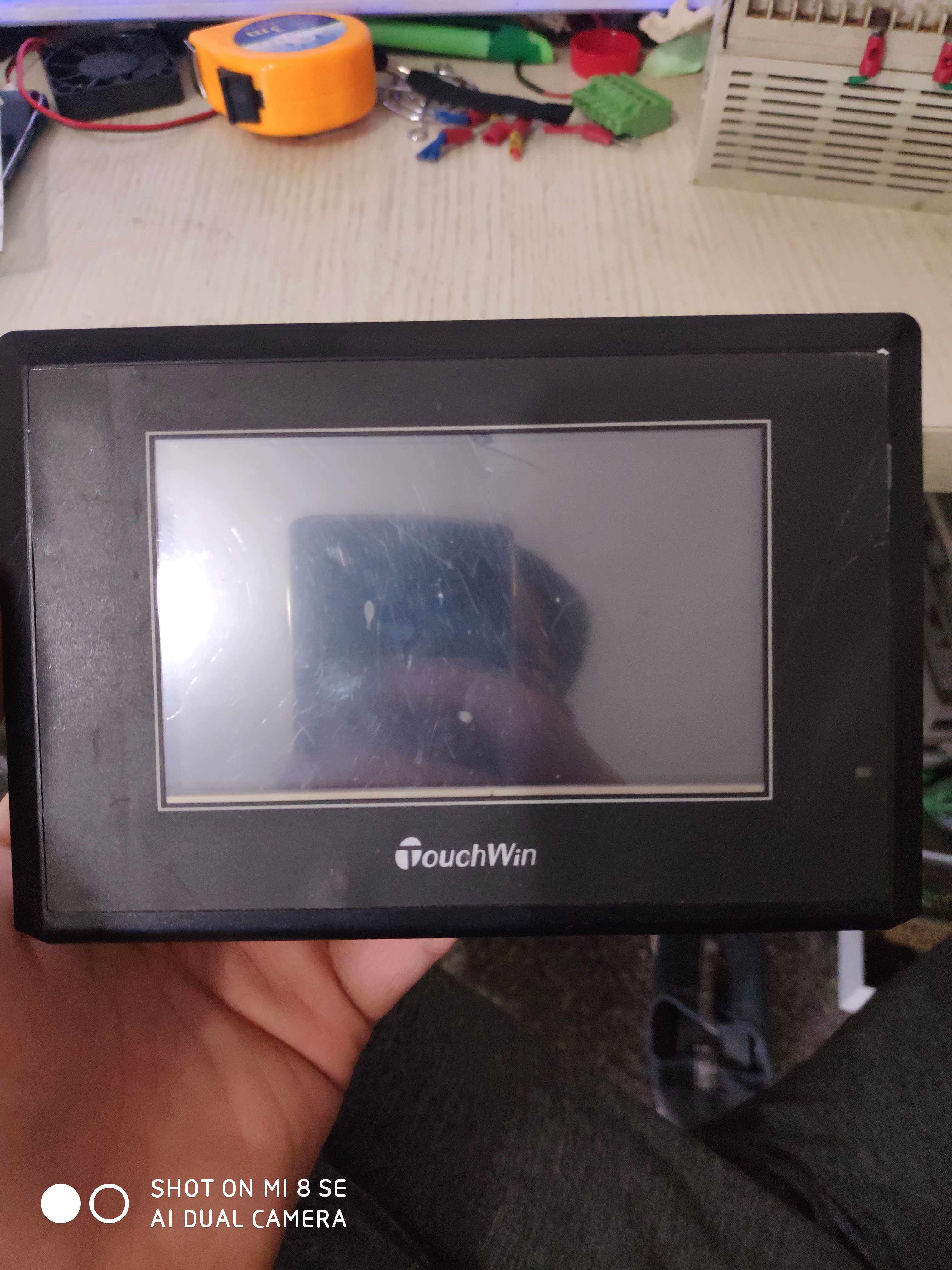 信捷触摸屏th-465-ut二手触摸屏四寸touchwin