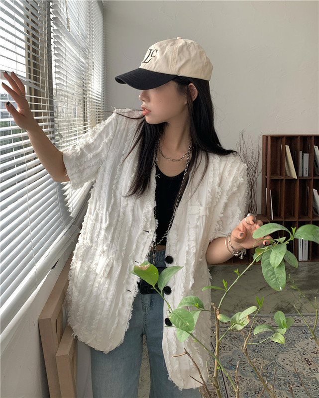 Real shot! Real price! Korean summer thin style small fragrance pure color loose versatile casual suit coat