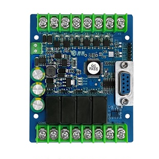 PLC工控板国产兼容PLCFX2N10MRFX1N10MT板式串口简易可编程控制器