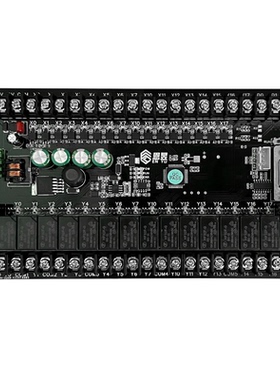 PLC工控板国产兼容PLCF X1N FX2N-30MR32MR板式可编程控制器脉冲