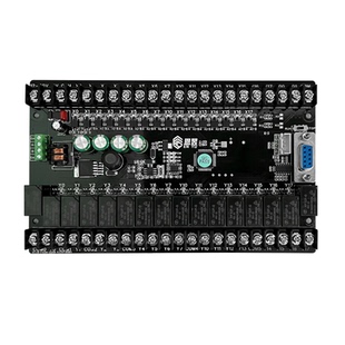 30MR32MR板式 FX2N 可编程控制器脉冲 X1N PLC工控板国产兼容PLCF