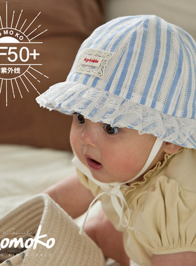 momoko婴幼儿春夏盆帽蕾丝