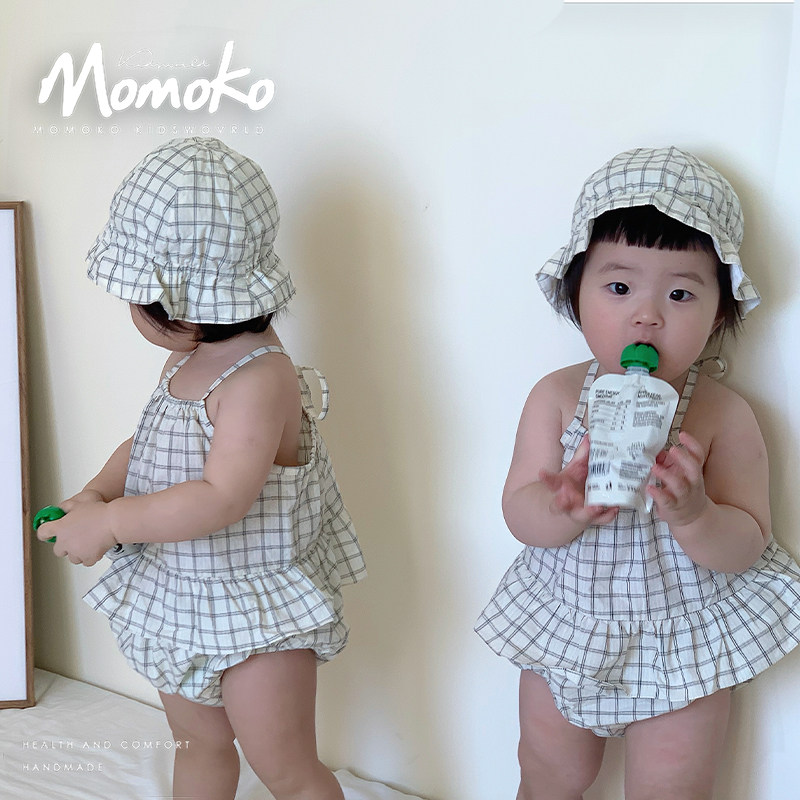 momoko吊带裙短裤春夏