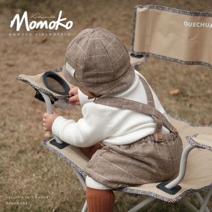 子 初秋男女童新生儿宝宝松紧儿童裤 婴儿秋冬款 幼儿仿羊毛尼背带裤