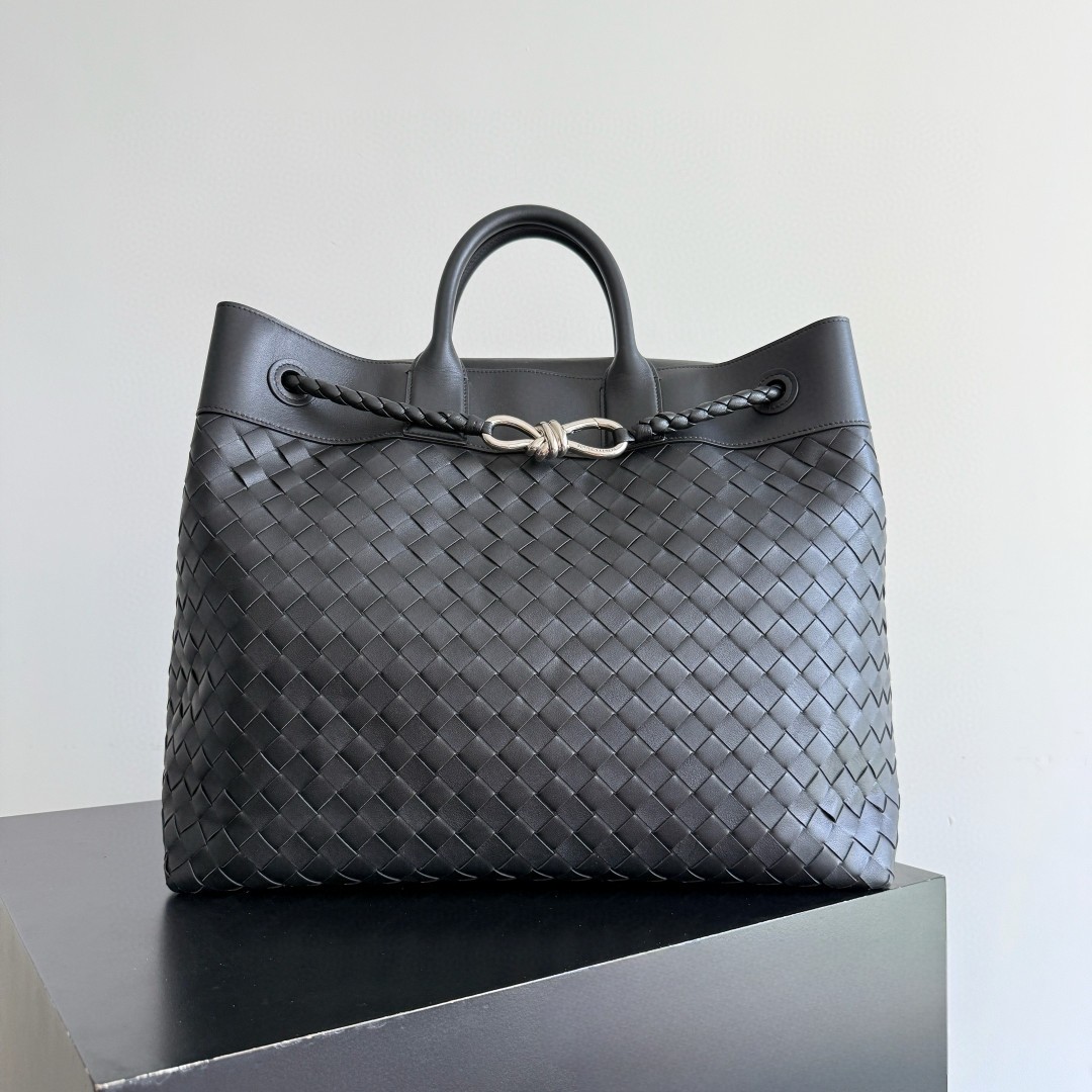 26新款手工编织男女托特手提单肩斜挎包andiamo时尚休闲百搭真皮