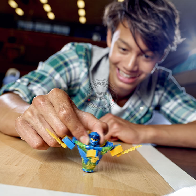 幻影旋风陀螺雷电忍者杰人仔战车神龙兼容乐高拼装积木玩具70660