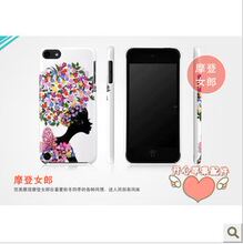 devia思腾ipod touch5 炫彩背壳(摩登女郎)蒲公英保护壳保护套膜