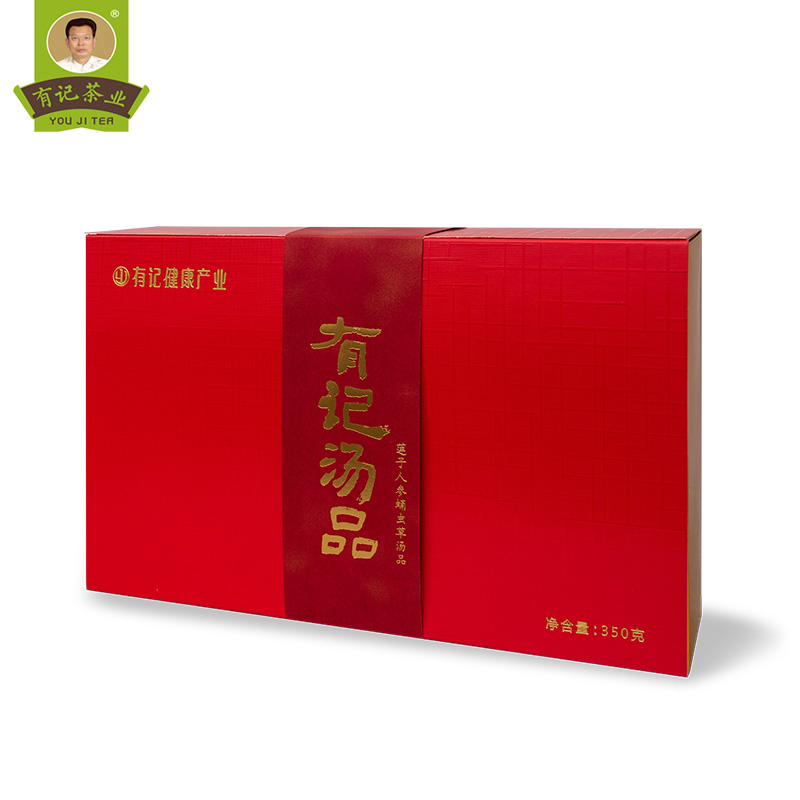 有记莲子人参蛹虫草汤品冬炖汤材料包广东滋补品炖鸡药膳汤包