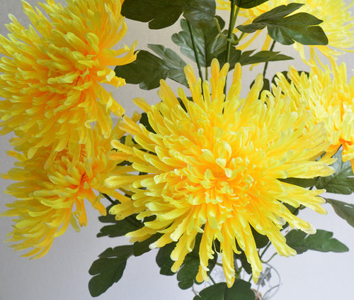 清明节扫墓用绢花墓地祭祀菊花