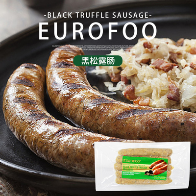 eurofoo黑松露香肠240g家用装