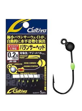 OWNER欧纳JH-88微物铅头钩路亚轻量根钓软虫软饵鲈鱼鳜鱼钩