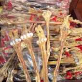 吉林梅花鹿净鹿筋干货500克鹿蹄筋干正品 新鲜整根条泡酒煲汤切段