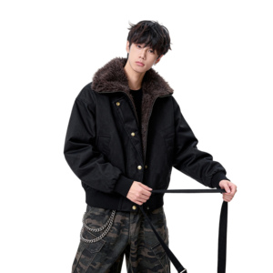 25冬美式座山雕加厚毛领廓形夹克棉服潮牌设计感705-M3703-特P90图片