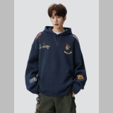 26春美式高街徽章刺绣外套连帽卫衣情侣男宽松705-WY1661-TP48,女装短外套,星座705, 26春美式高街徽章刺绣外套连帽卫衣情侣男宽松705-WY1661-TP48,女装短外套,星座705,