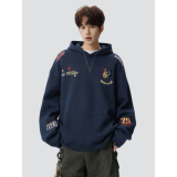 26春美式高街徽章刺绣外套连帽卫衣情侣男宽松705-WY1661-TP48,女装短外套,星座705, 26春美式高街徽章刺绣外套连帽卫衣情侣男宽松705-WY1661-TP48,女装短外套,星座705,