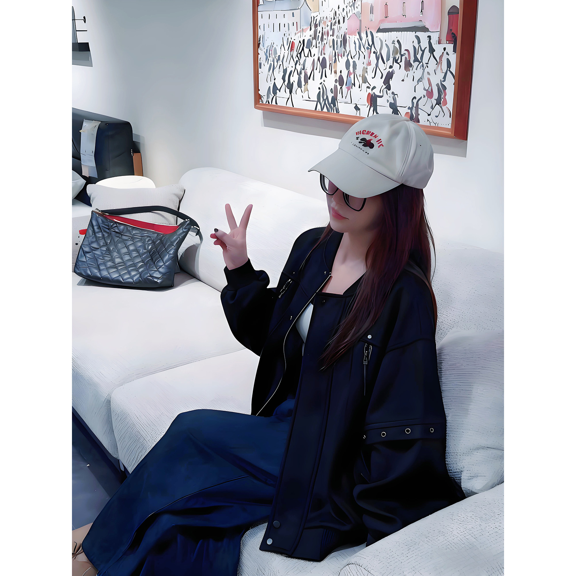 中性款现货秋新美式复古拼接棒球服拉链夹克呢外套705-W8867-P95,男装夹克,星座705