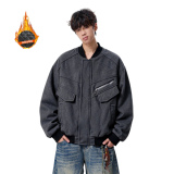 25毛呢夹克棉服加厚高级痞帅夹棉棒球服短款外塔705-M3705-特P110,男装夹克,星座705,四季星座 25毛呢夹克棉服加厚高级痞帅夹棉棒球服短款外塔705-M3705-特P110,男装夹克,星座705,四季星座