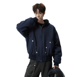 25冬美式复古座山雕潮牌保暖加绒加厚连毛厚外套705-M3707-TP108，男装棉衣，星座705