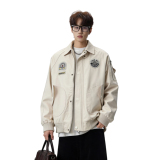 26春工装复古翻领重磅水洗潮牌上衣夹克休闲外套705-JK5881-特P70，男装夹克，星座705